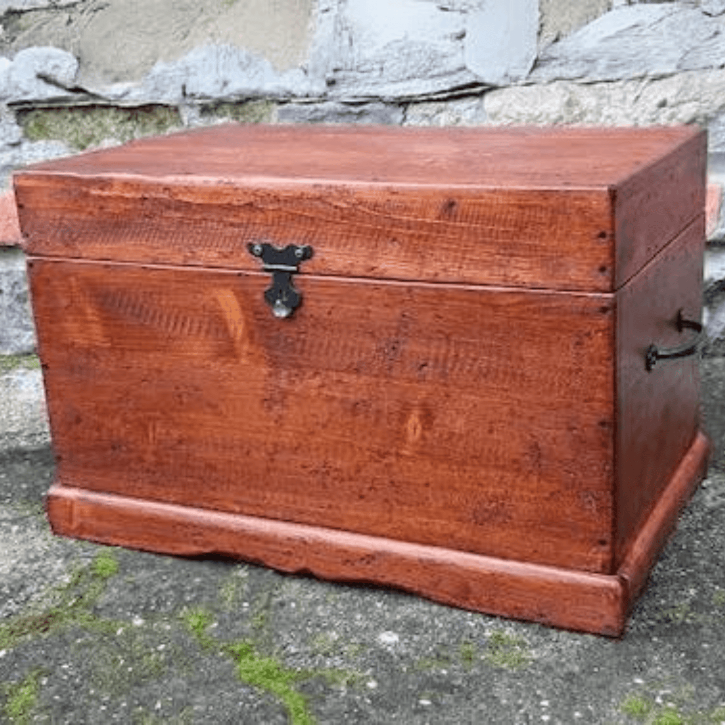 Reclaimed Wood Chest (with tray and secret compartment) - Doreali Studio Roma