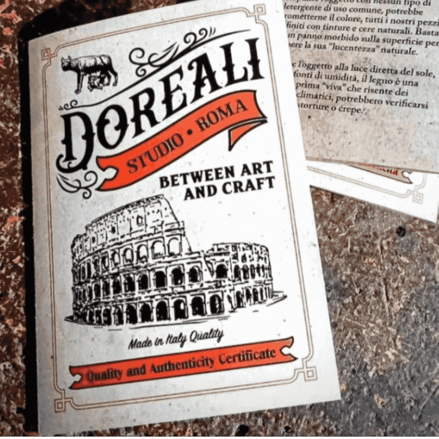 Wood Keepsake Box - Doreali Studio Roma