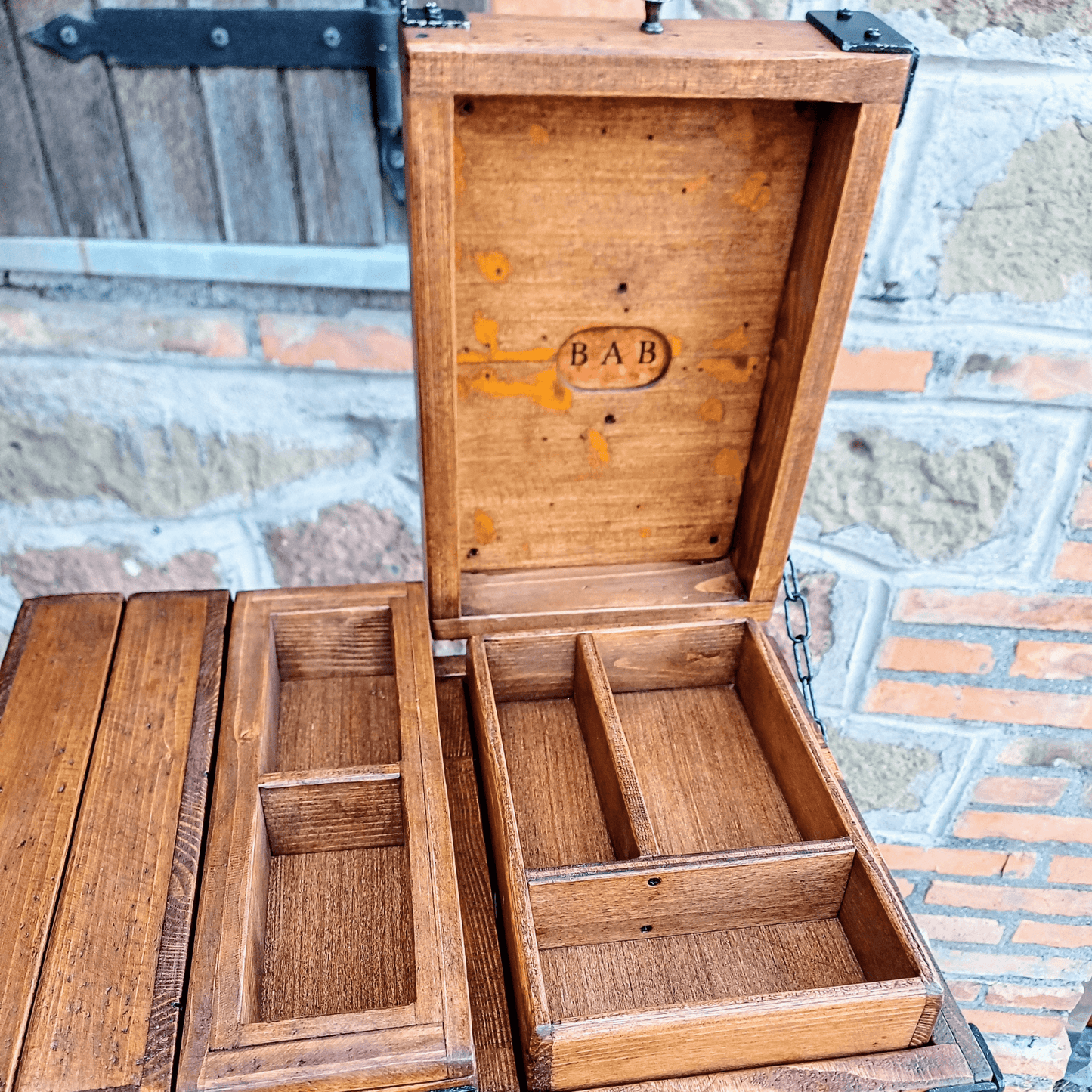 Wooden Chest of Drawers (with secret drawers) - Doreali Studio Roma