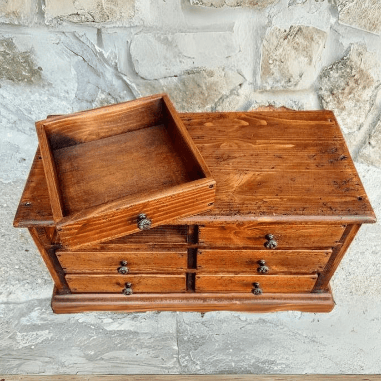 Jewelry chest of drawers with hidden compartment - Doreali Studio Roma