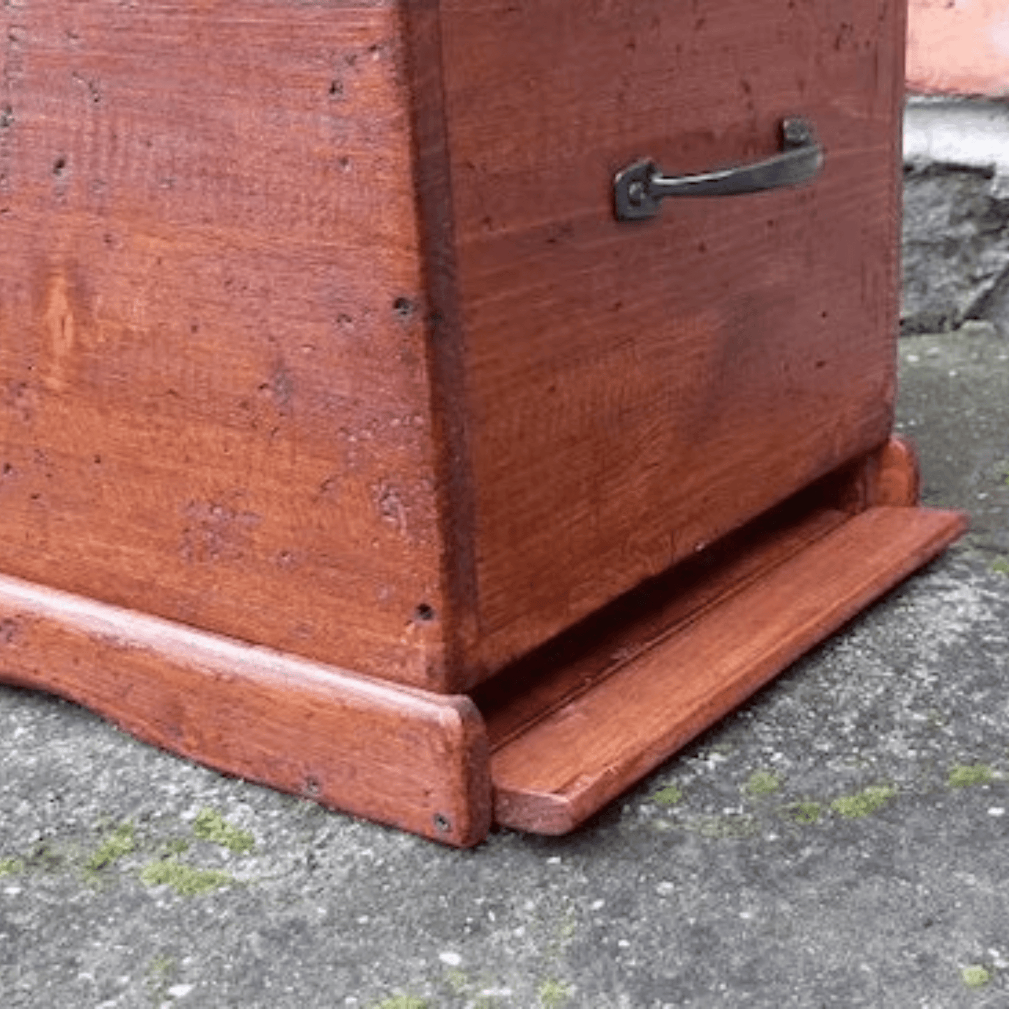 Reclaimed Wood Chest (with tray and secret compartment) - Doreali Studio Roma