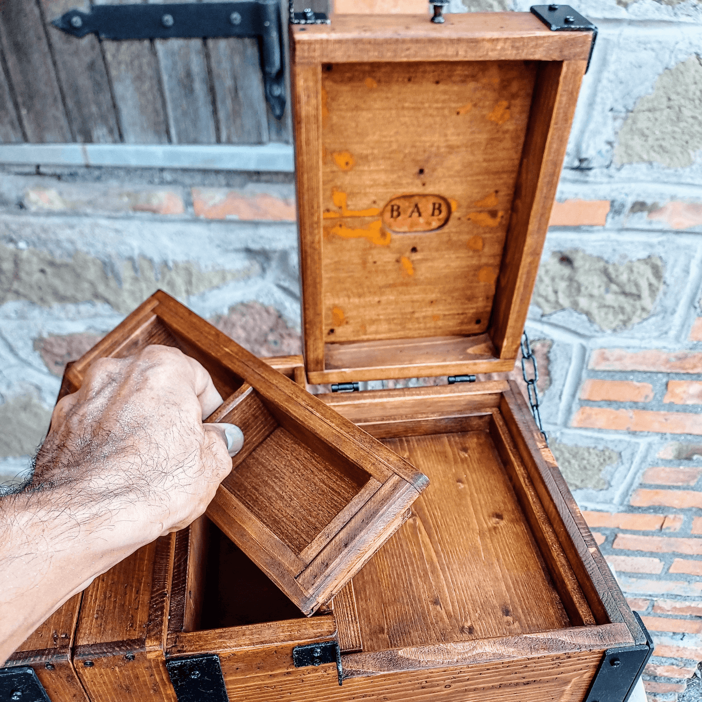 Wooden Chest of Drawers (with secret drawers) - Doreali Studio Roma