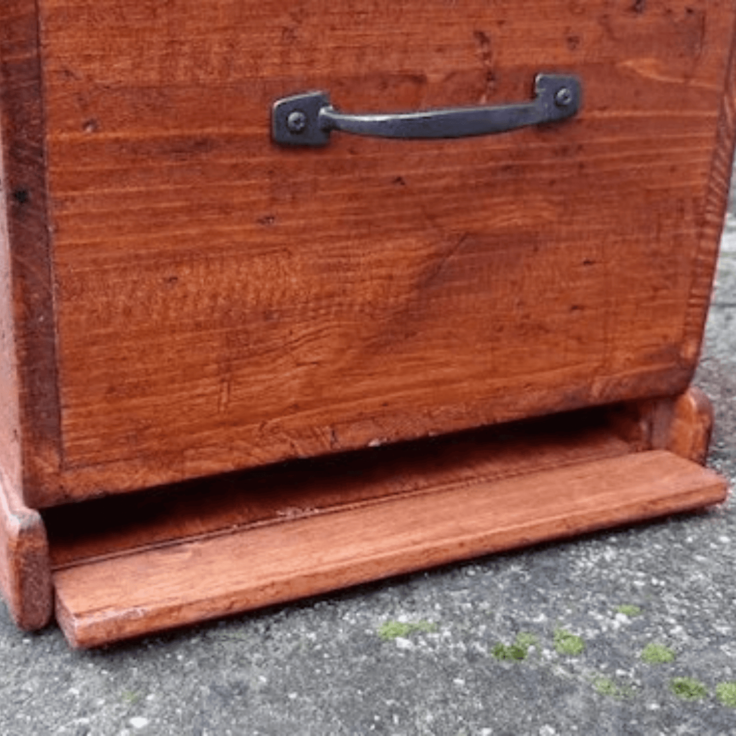 Reclaimed Wood Chest (with tray and secret compartment) - Doreali Studio Roma