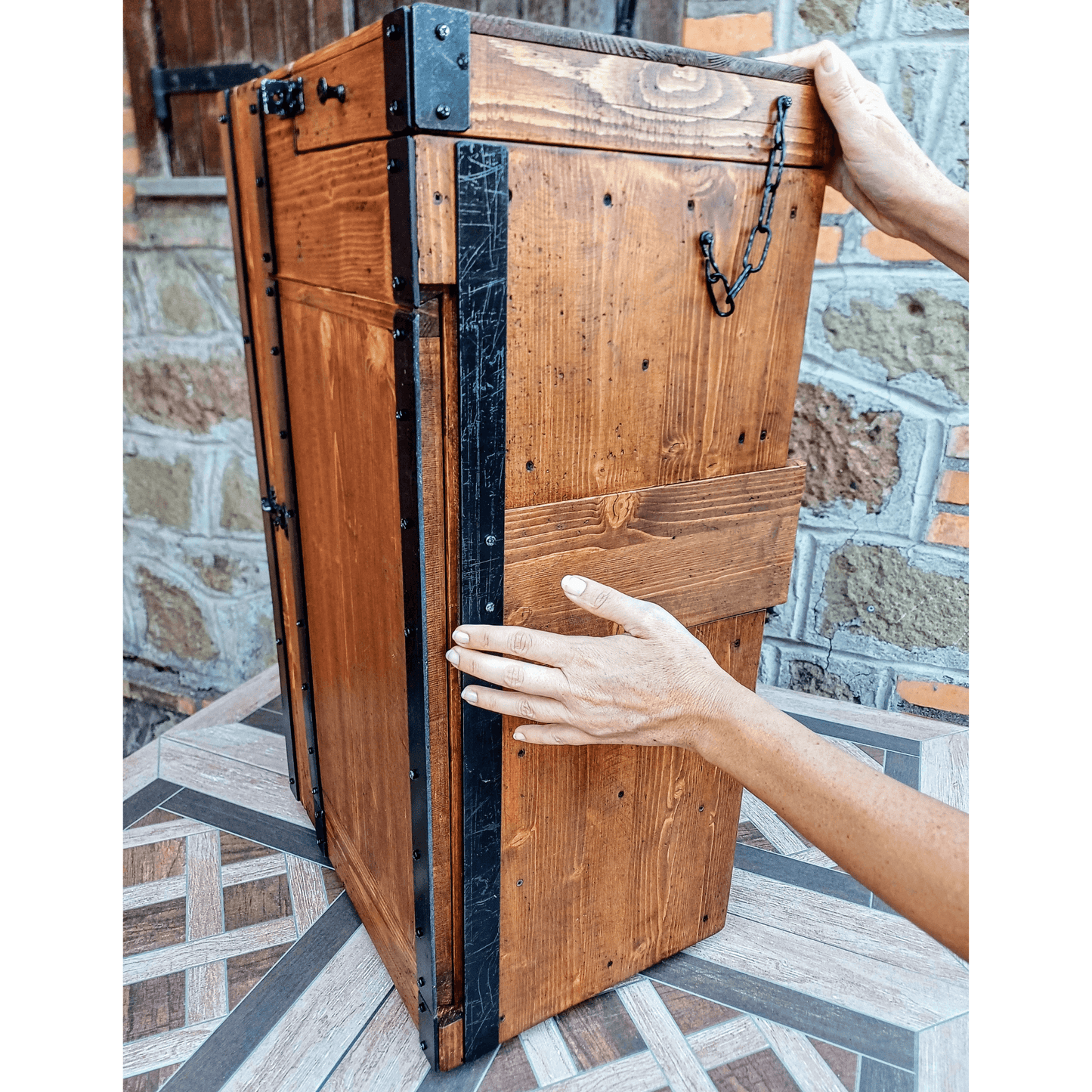 Wooden Chest of Drawers (with secret drawers) - Doreali Studio Roma