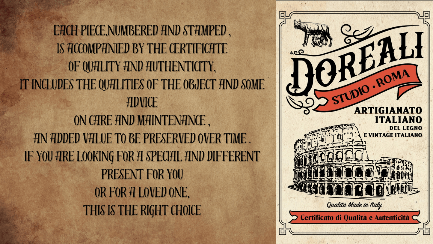 Solid wood treasure chest - Doreali Studio Roma