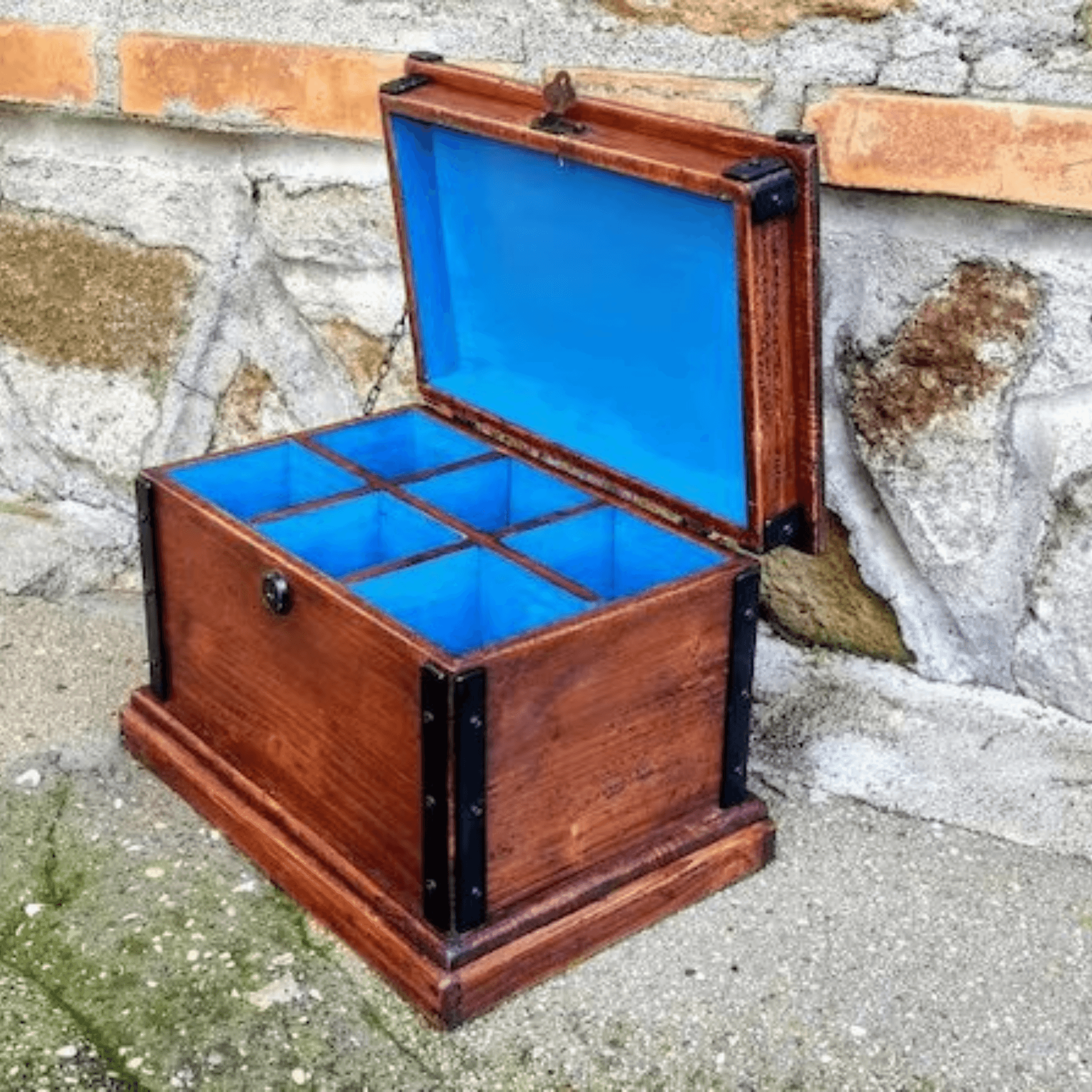 Wooden Box (with key) - Doreali Studio Roma
